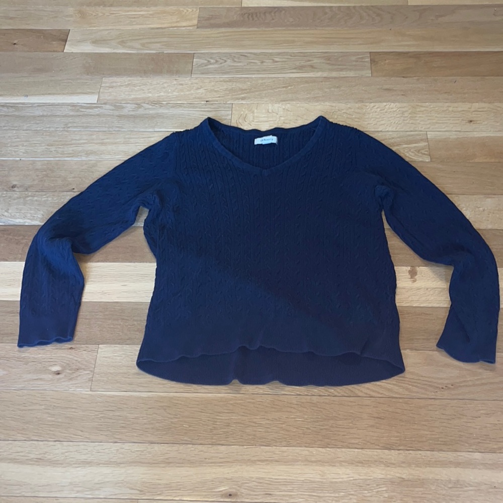 Navy blue sweater